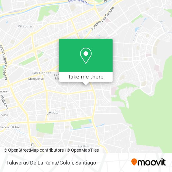 Talaveras De La Reina/Colon map