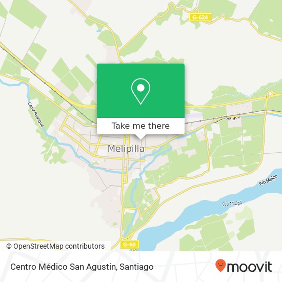 Centro Médico San Agustin map