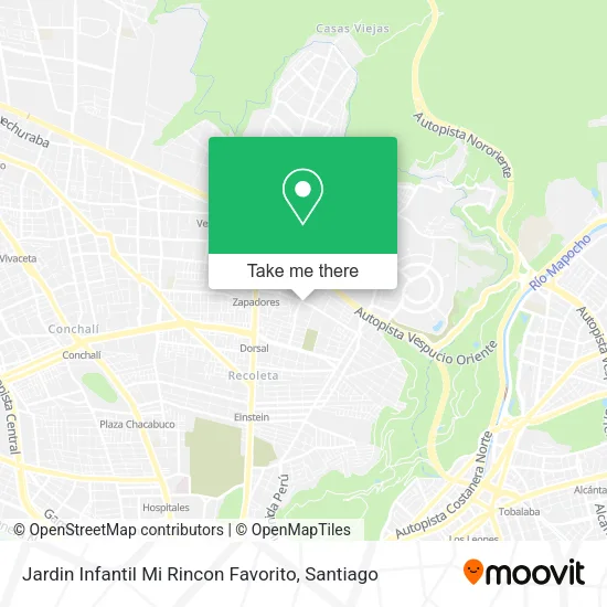 Jardin Infantil Mi Rincon Favorito map
