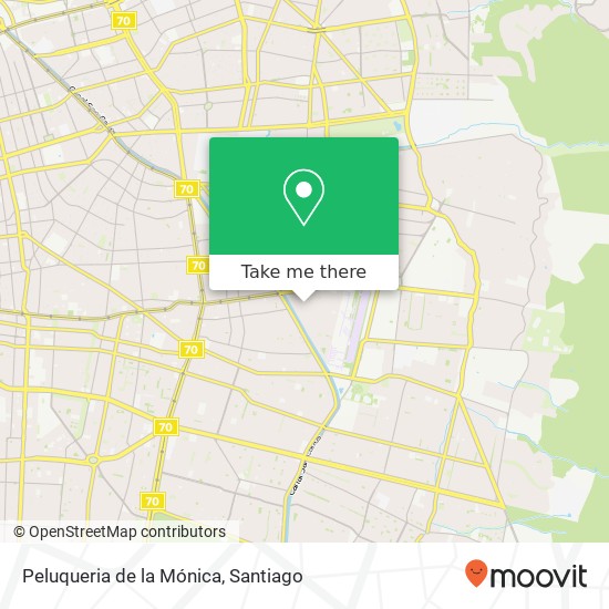 Peluqueria de la Mónica map