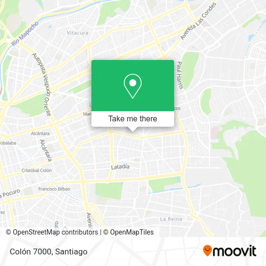 Colón 7000 map