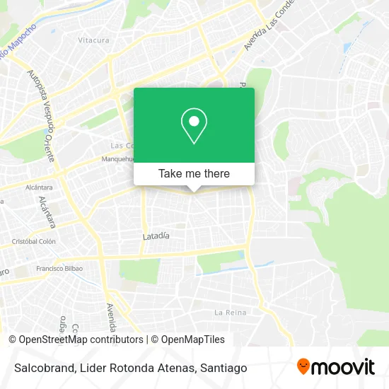 Salcobrand, Lider Rotonda Atenas map
