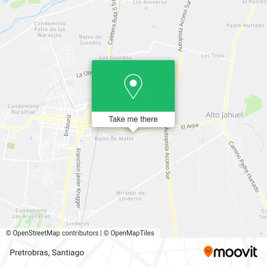 Pretrobras map