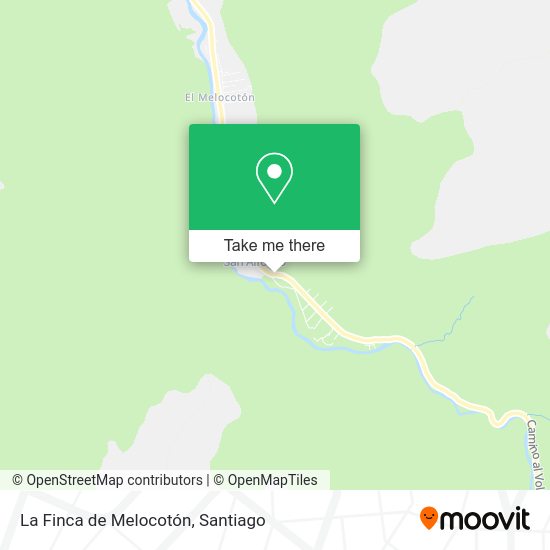 Mapa de La Finca de Melocotón