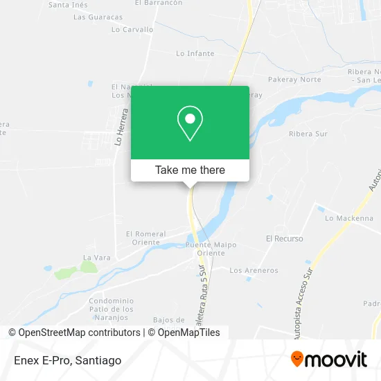 Enex E-Pro map