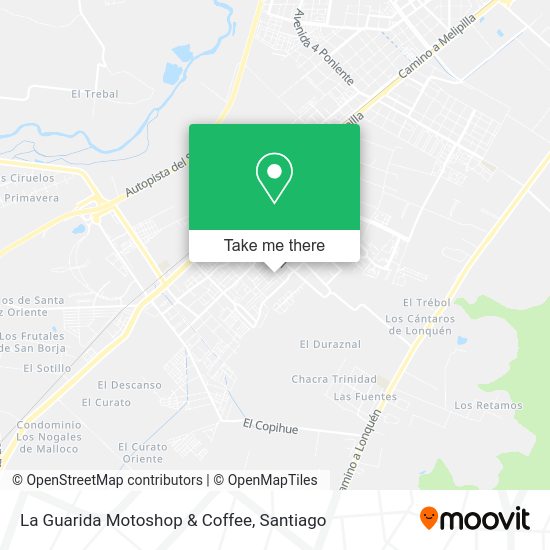 La Guarida Motoshop & Coffee map
