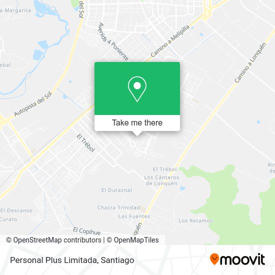 Mapa de Personal Plus Limitada