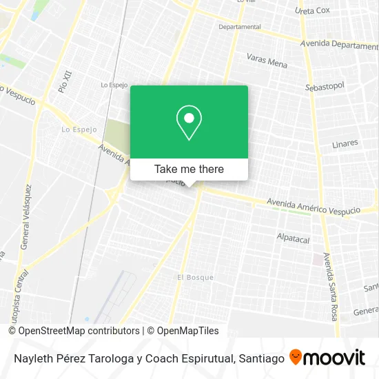 Nayleth Pérez Tarologa y Coach Espirutual map