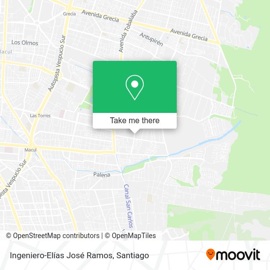 Ingeniero-Elías José Ramos map