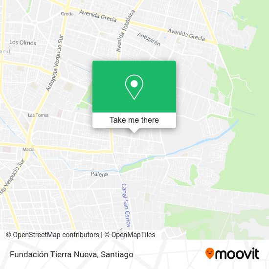 Fundación Tierra Nueva map