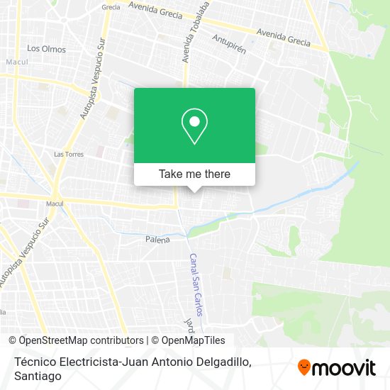 Mapa de Técnico Electricista-Juan Antonio Delgadillo