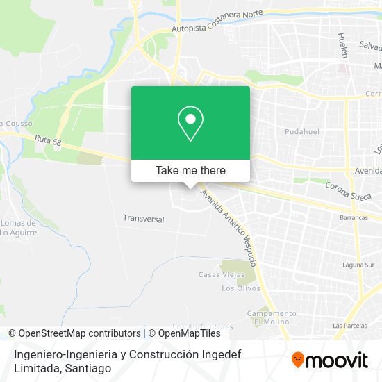 Ingeniero-Ingenieria y Construcción Ingedef Limitada map