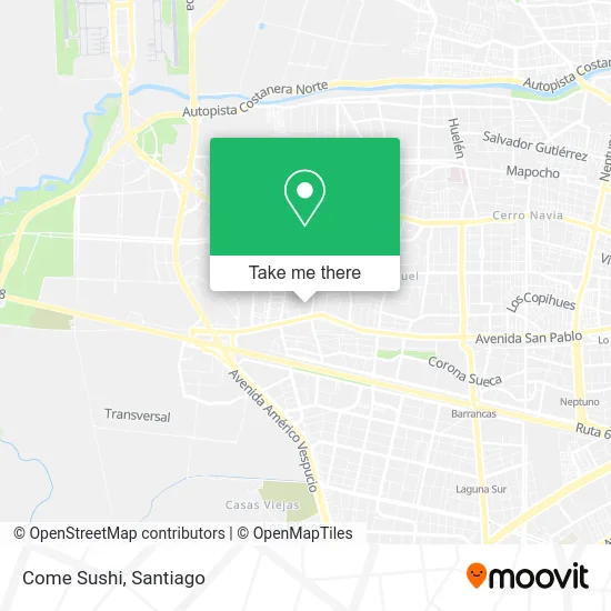 Come Sushi map