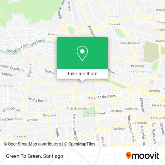 Mapa de Green To Green