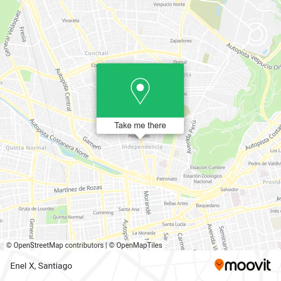Enel X map