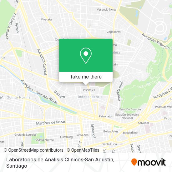 Laboratorios de Análisis Clinicos-San Agustin map