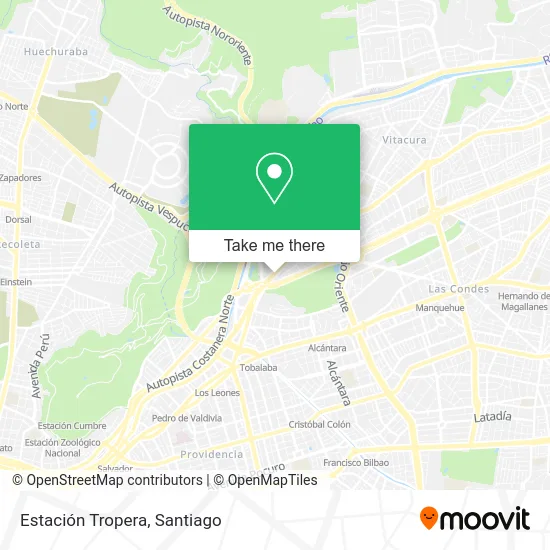 Estación Tropera map
