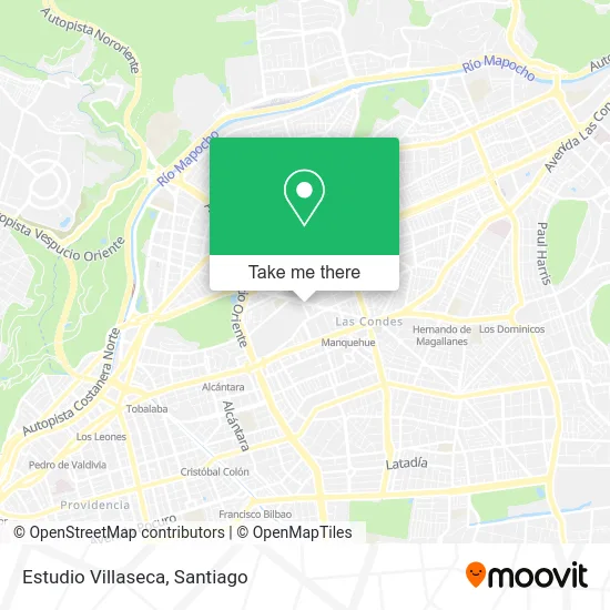 Estudio Villaseca map
