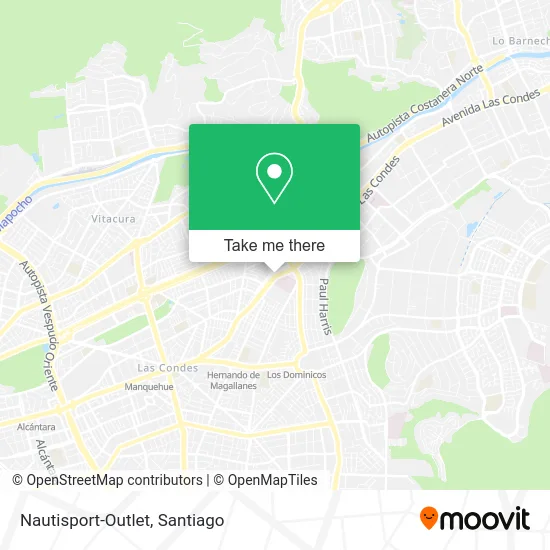 Nautisport-Outlet map