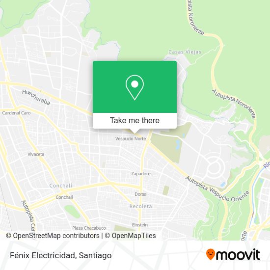 Fénix Electricidad map