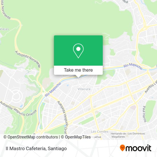 Il Mastro Cafetería map