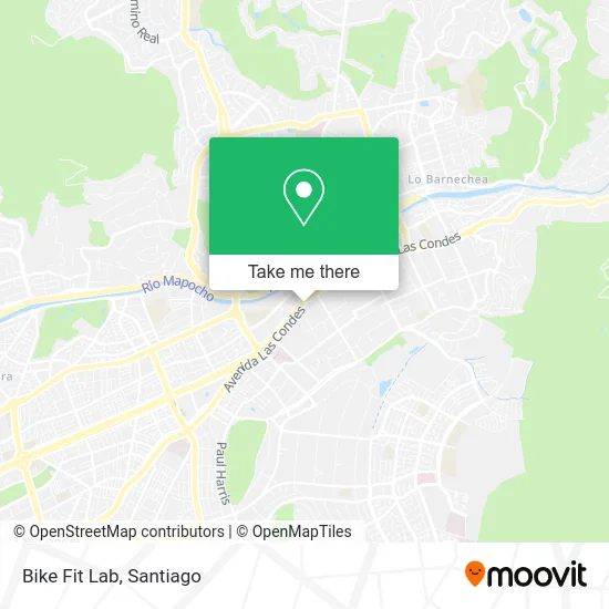 Bike Fit Lab map