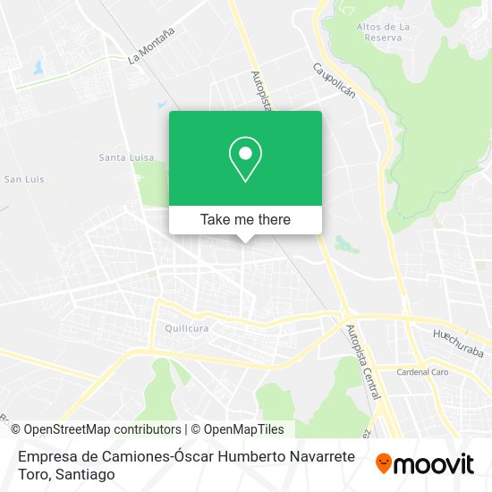 Empresa de Camiones-Óscar Humberto Navarrete Toro map