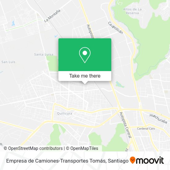 Empresa de Camiones-Transportes Tomás map