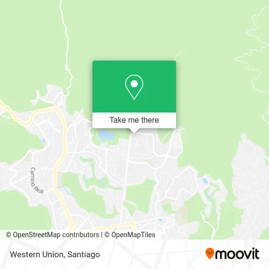 Western Union map