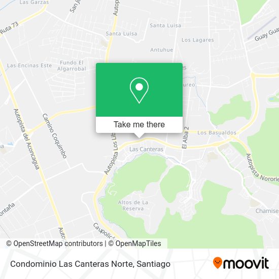 Condominio Las Canteras Norte map