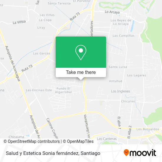 Salud y Estetica Sonia fernández map