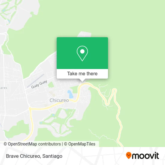 Brave Chicureo map