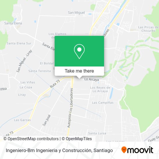 Ingeniero-Bm Ingenieria y Construcción map