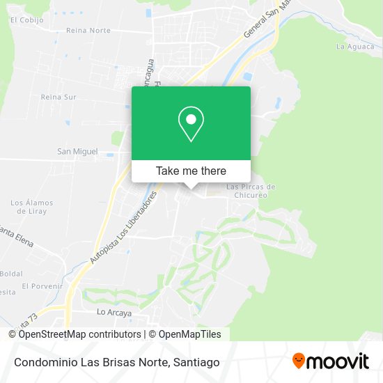 Condominio Las Brisas Norte map