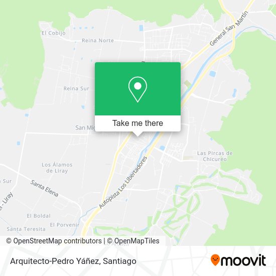 Arquitecto-Pedro Yáñez map