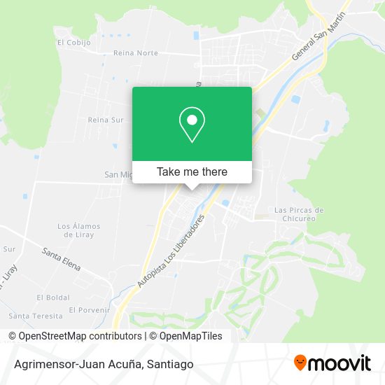 Agrimensor-Juan Acuña map