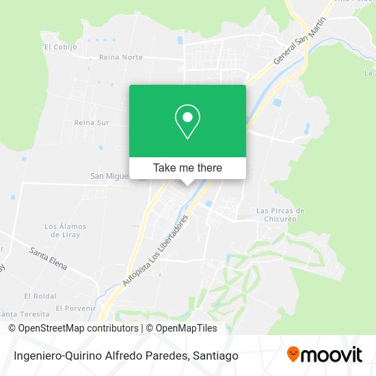 Ingeniero-Quirino Alfredo Paredes map
