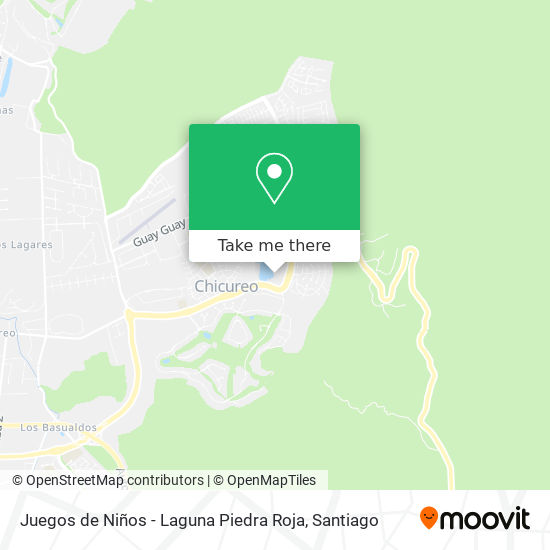 Juegos de Niños - Laguna Piedra Roja map