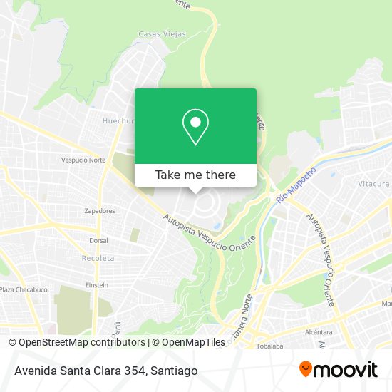 Avenida Santa Clara 354 map