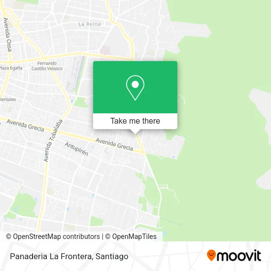 Panaderia La Frontera map