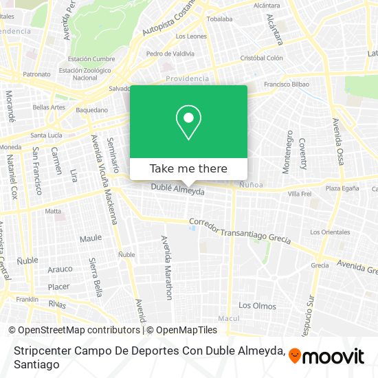 Stripcenter Campo De Deportes Con Duble Almeyda map