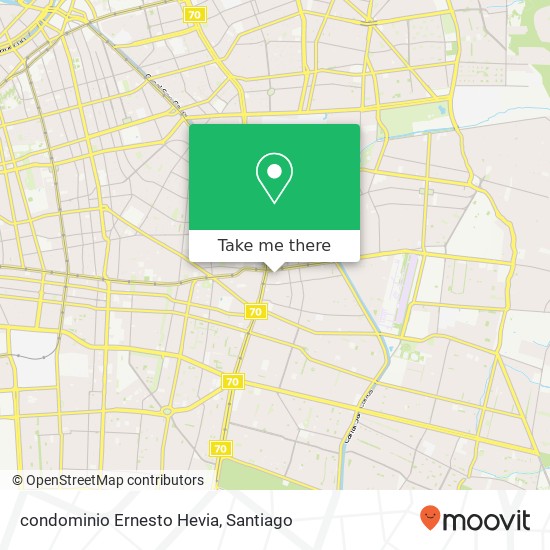 condominio Ernesto Hevia map