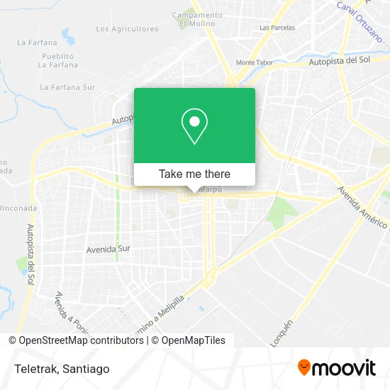Teletrak map