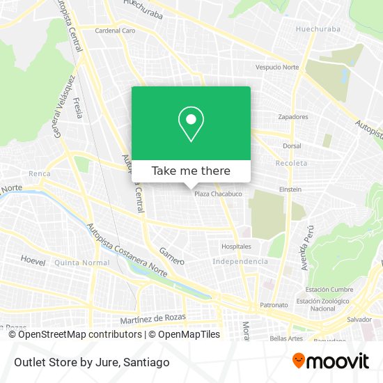 Outlet Store by Jure map