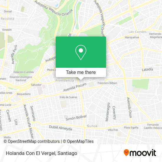 Holanda Con El Vergel map