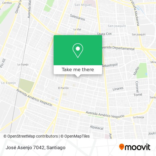 Mapa de José Asenjo 7042