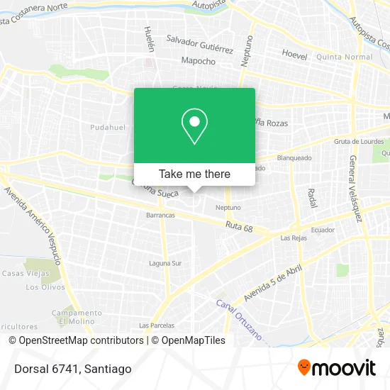 Dorsal 6741 map
