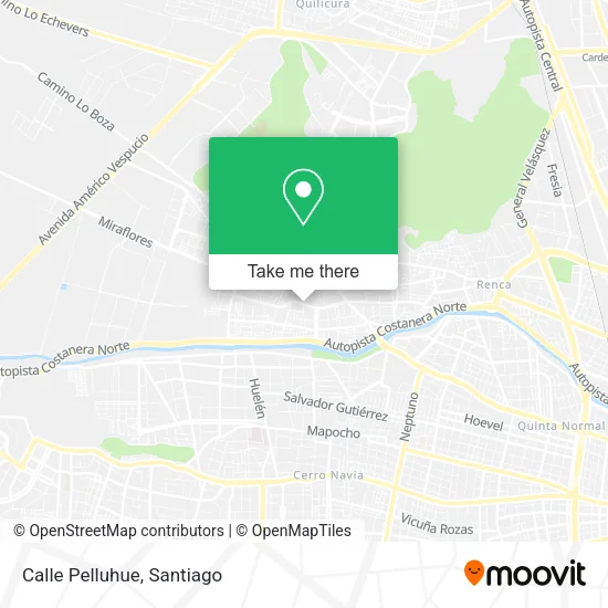 Calle Pelluhue map