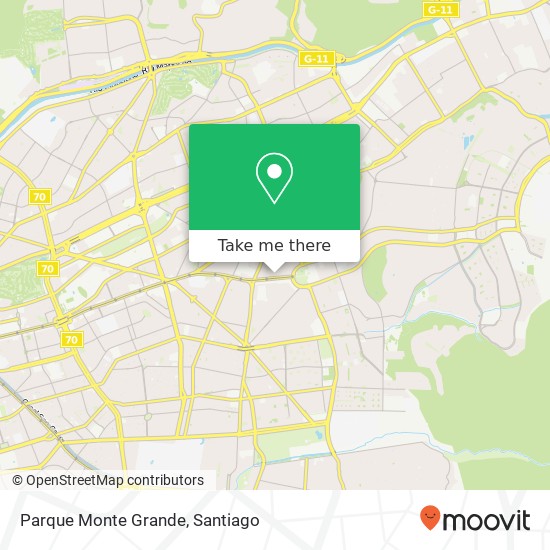 Parque Monte Grande map