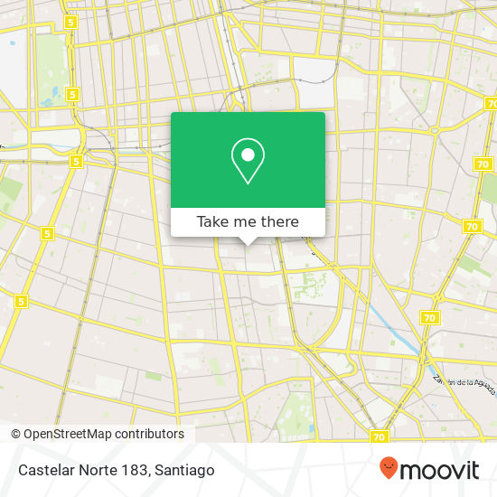 Mapa de Castelar Norte 183